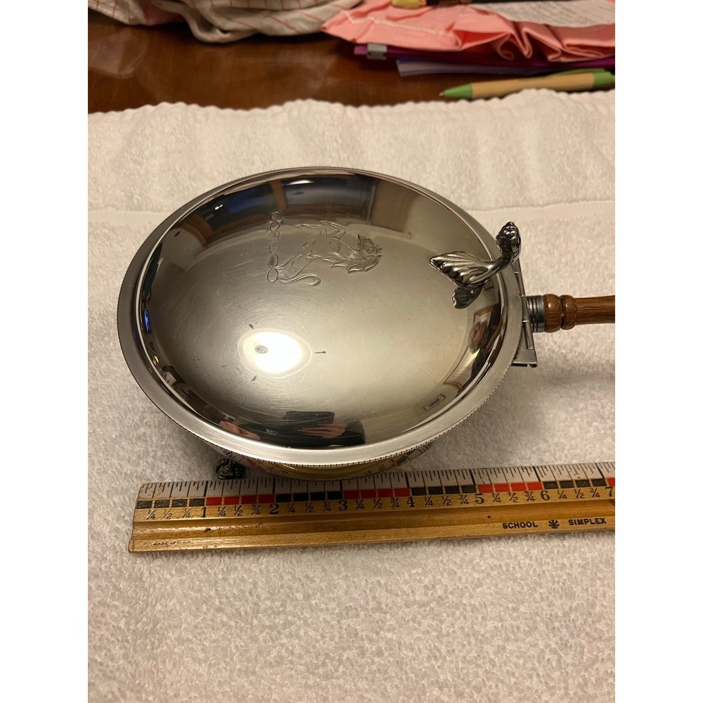 Vintage Sheffield silver co silent butler - Picture 7 of 7